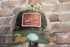 French Lick Indiana Patch Hat