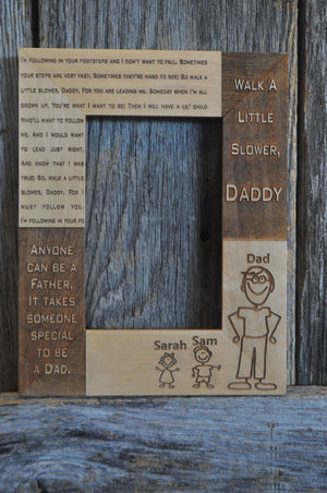Personalized Dad Picture Frame