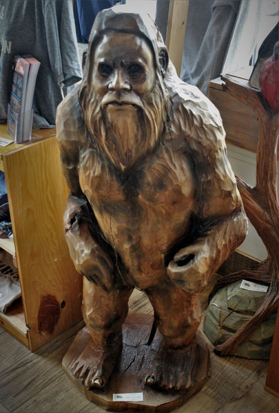 Carving Bigfoot