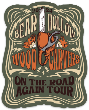 Beard Hollow 2024 Tour Sticker