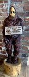 Bigfoot with Sign