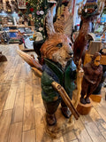 Hunting Fox Carving