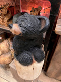 Cedar Bear with Paw to the Side