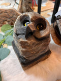 Owl on Block