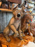 Lady and the Tramp Carvings