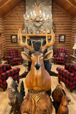 Buck Bust on Stump