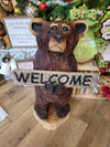 Chainsaw Carved Welcome Bear