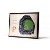 MLB 5-Layer Stadiumview 3D Wall Art