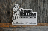 Bear Hollow Woodcarvers Circle Sticker