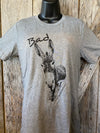 Bad A** Donkey Bear Hollow Wood Carvers T-Shirt