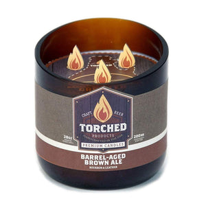 Torched Growler Beer Candle
