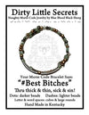 "#Best Bitches" Morse Code Bracelet