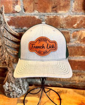 French Lick Leather Patch Hat