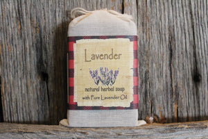 Lavender Natural Herbal Soap