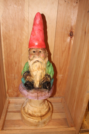 Gnome on Mushroom