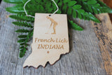 French Lick Indiana Golf Ornament