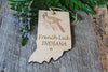 French Lick Indiana Cardinal Ornament