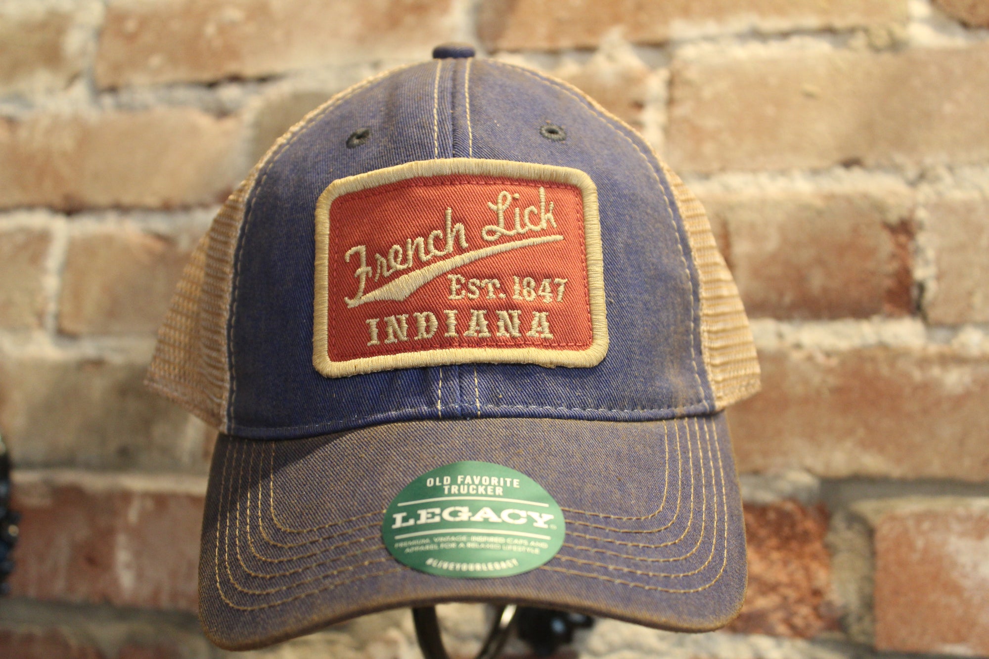 French Lick Indiana Patch Hat – Bear Hollow Wood Carvers