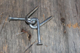 Metal Double Nail Puzzle