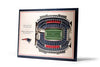NFL 5-Layer Stadiumview 3D Wall Art
