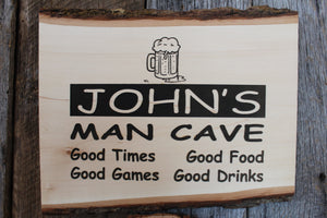 'Man Cave' Custom Sign