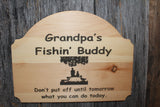 'Fishin' Buddy' Custom Sign