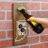 Indiana Drink Beer From Here Cap Catching Magnetic Bottle Openers